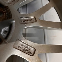 19インチ　アルミホイールの画像