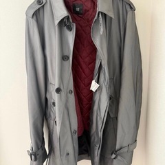 スーツセレクト　グレー　コート　Lの画像