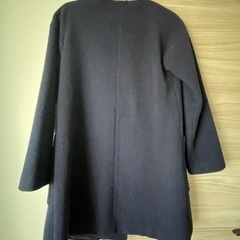 stola. ノーカラーコート　ネイビーの画像