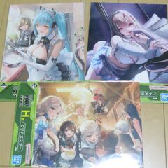 一番くじ 『NIKKE CHAPTER6』  クリアポスター８種コンプセットの画像