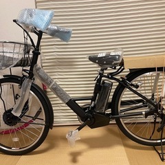 「BRIDGESTONE ステップクルーズe ST6B45 T.Xクロツヤケシ」  BRIDGESTONE 型番：ST6B45 T.Xクロツヤケシ  #BRIDGESTONE #スポーツ/アウトドア #自転車 #自転車本体の画像