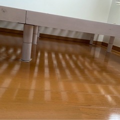 ダブルベッド　フレームセットの画像