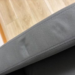 グレー　2人がけソファの画像