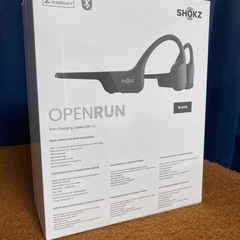 【新品未開封】Shokz OpenRun 骨伝導イヤホン SKZ-EP-000003の画像