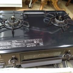 極上美品　ガスコンロ　プロパンガス　ガスレンジ　LPガス　ガステーブルの画像