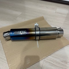 チタンラウンドサイレンサー　60.5mmの画像