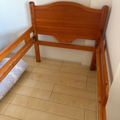 無料　シングルベット　マットレス　布団　引き出し付きの画像