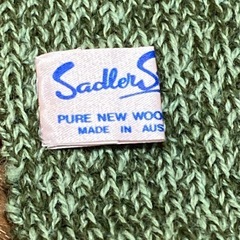 【未使用品】希少オーストラリア製ピュアウールマフラー&帽子セット❗️の画像