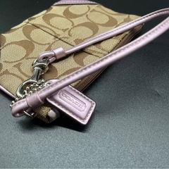 ◯COACHコーチ マルチケース 小物入れ  サイズ:縦約10cm×横約15cm×マチ約8mmの画像