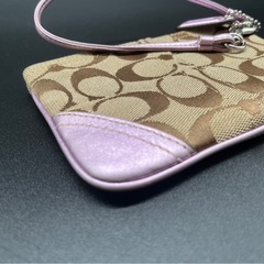 ◯COACHコーチ マルチケース 小物入れ  サイズ:縦約10cm×横約15cm×マチ約8mmの画像