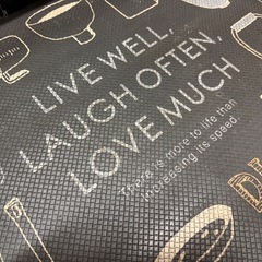 キッチンで使っていたゴムシートの画像