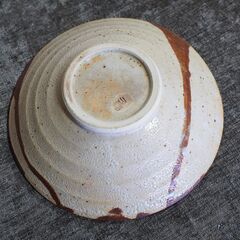 美濃焼、山保造、紅志野、七寸鉢、共箱　Aの画像