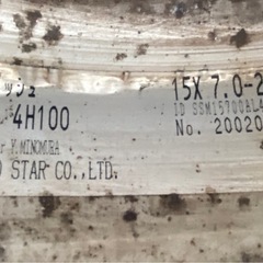 SSRメッシュ スターフォーミュラー スピードスターNo.3 PCD100 深リム 旧車 当時物の画像