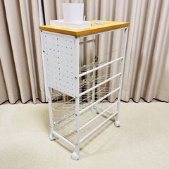 【特価】マガジンラック ファイルワゴン 6段の画像