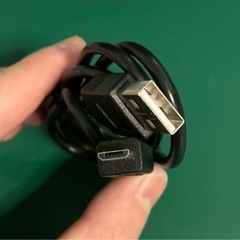 Micro USB Type-B（2.0）端子ケーブルの画像