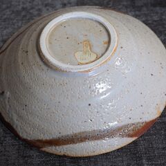 美濃焼、山保造、紅志野、七寸鉢、共箱　Bの画像