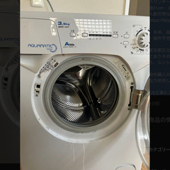 【CANDY】 AQUA08351D ドラム式洗濯機 2018年製の画像
