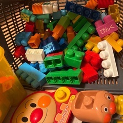 アンパンマン ブロック大量セット｜ケース付き｜まとめ売り｜知育・ごっこ遊びにの画像