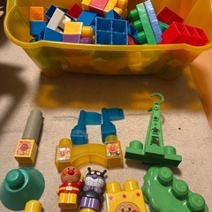 アンパンマン ブロック大量セット｜ケース付き｜まとめ売り｜知育・ごっこ遊びにの画像