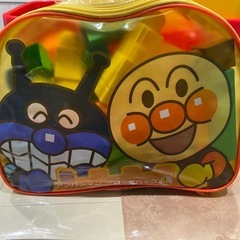 アンパンマン ブロック（ラボ、もじ遊び、ブロック、くるま）の画像