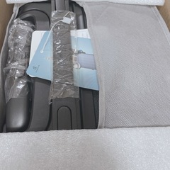 スーツケース 機内持ち込み Sサイズ 拡張機能付き ブレーキ付きキャスター TSAロック搭載 40L キャリーケース　ブラック　の画像