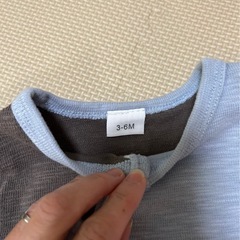 ベビー服　ロンパースくまさんの画像