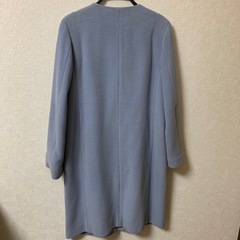 スーツカンパニー　水色　コート　の画像