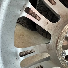 【メルセデスベンツ】W212/Eクラス[純正]アルミ☆8J×17+48　PCD112-5穴　ミシュランX-ICE 245/45R17☆4本の画像