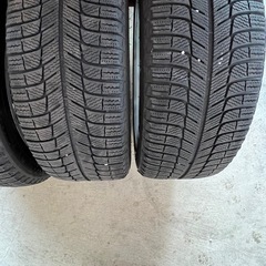 【メルセデスベンツ】W212/Eクラス[純正]アルミ☆8J×17+48　PCD112-5穴　ミシュランX-ICE 245/45R17☆4本の画像