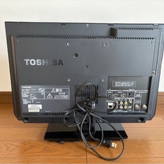 【訳あり】TOSHIBA液晶カラーテレビ19B3の画像