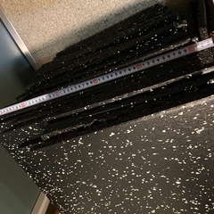 防音防振衝撃吸収ジムゴムフロアマット　の画像