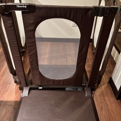 日本育児おくだけとおせんぼ　おくトビラLスマート　ベビーゲート　美品の画像