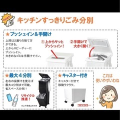 ゴミ箱 2分別の画像