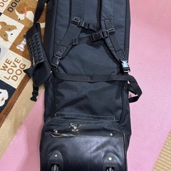 K2スノーボード161cm+ キャリー付きボードケース+ビンディングML+Boaブーツ28cm+le-Rhythm XL スノーボードウェア5点セットの画像