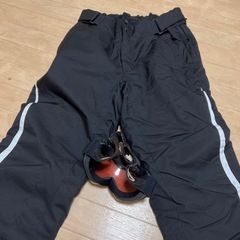 スキー　スノーボード　メンズ　ウェア　パンツLサイズ　ゴーグル　サスペンダー　3点セット　の画像