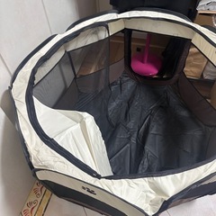 小動物のためのプレイルーム 折りたたみ式 通気性メッシュ 室内用 犬・猫の画像
