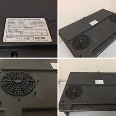 【🍀美品】2口IHクッキングヒーター「アイリスオオヤマ」EIH1470V-B 管理No7の画像