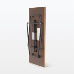 MUJI 無印良品 木製折りたたみテーブル パソコンデスク　W120cmの画像