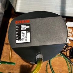 NISSO ガラス水槽＋外部フィルター一式（EHEIM 2217）中古の画像