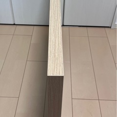 【名古屋市内配送可】IKEA リンモン 天板のみ (100×60cm) ホワイトステインオーク調の画像