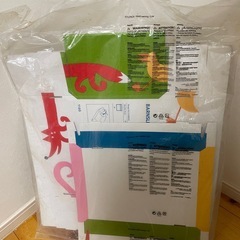IKEAの紙のBOX（こども用）の画像
