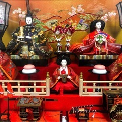 東京久月　ひな祭り ひな人形　オルゴール付きの画像