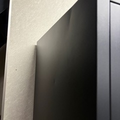 スチールロッカー2台　ブラック　収納の画像