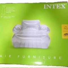 インテックス　空気ソファーの画像