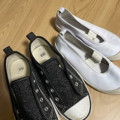 女の子　シューズ　18.5-19.0の画像