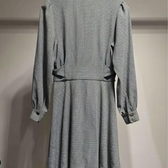 jouetie レトロカラーワンピース　ジュエティ　グレーチェックの画像