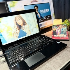 ⭐️Windows11⭐️Office2024⭐️NECノートパソコンLAVIE 7世代i7 8GB 新品SSD256 静音省電力 フルHD DVDの画像