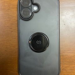 iPhone16 本体 ブラック 黒128GB ケース　ガラスフィルム付の画像