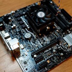AMD Athlon 200GE Processor with Radeon Graphics ＋ ASUSTeK AMD B350搭載 マザーボード PRIME B350M-A【microATX】セットの画像