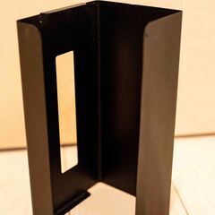 StorageWorks ペーパータオルホルダー 壁掛け・吊り下げ マグネット式 ブラックの画像